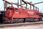 Kaiser Steel U30C KSCX #1030 is in SP's Taylor yard